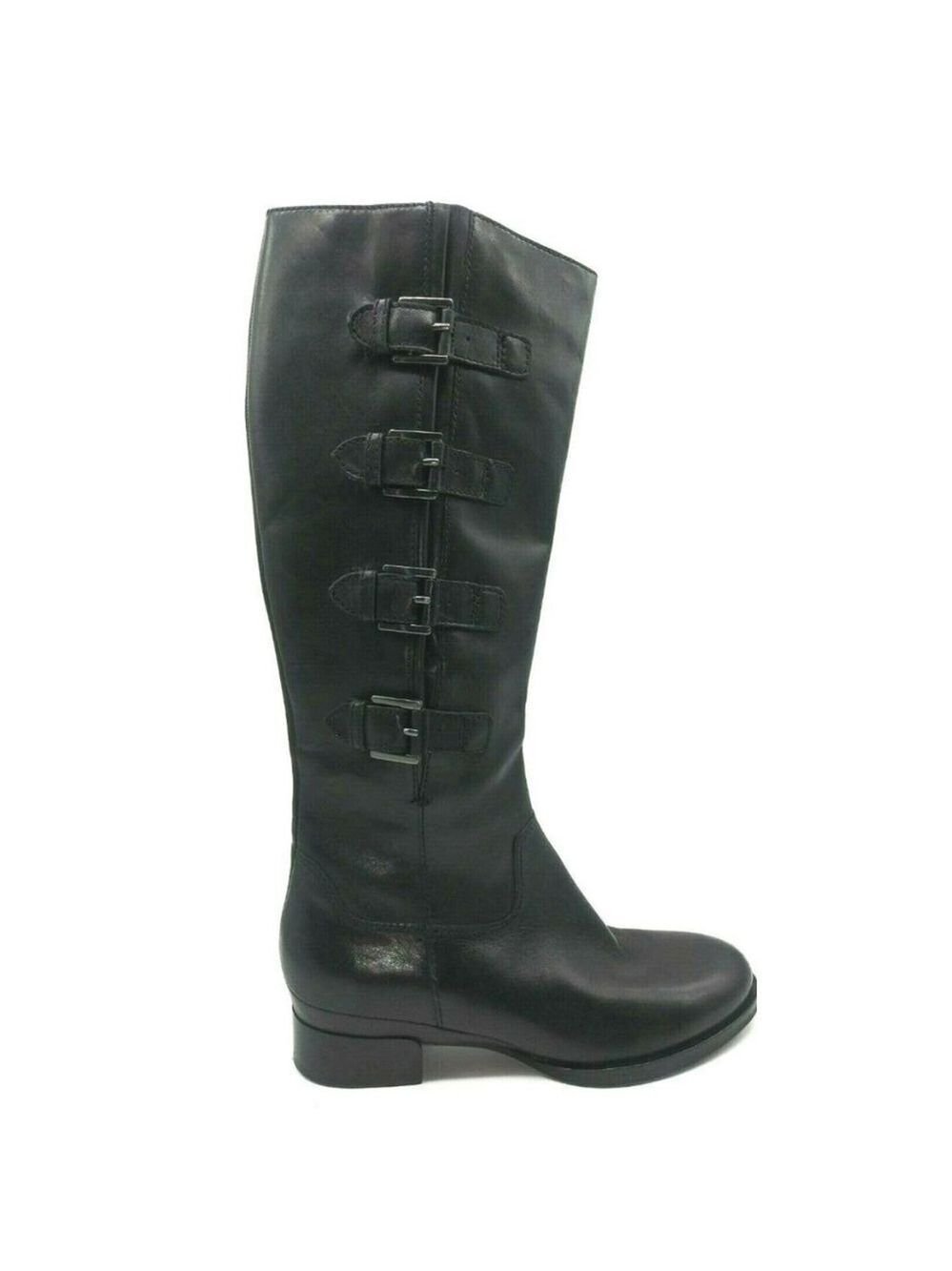 ECCO Sullivan Black Leather Boots Size 41